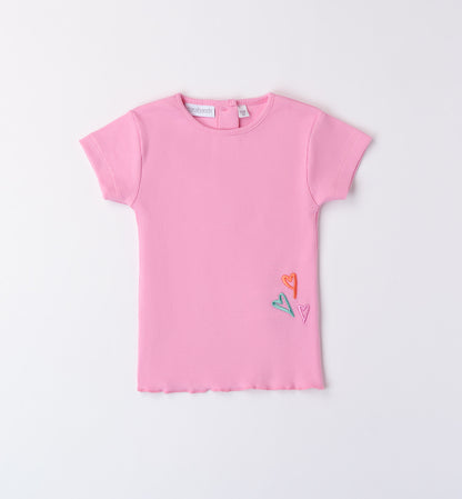 Sarabanda T-Shirt – Herzstickerei