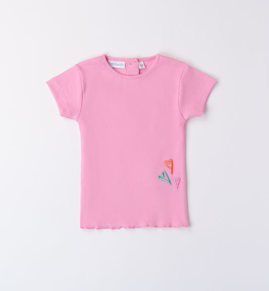 Sarabanda T-Shirt – Herzstickerei