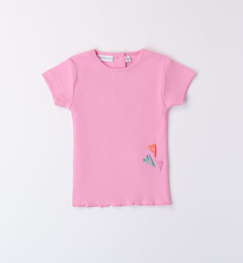 Sarabanda T-Shirt – Herzstickerei