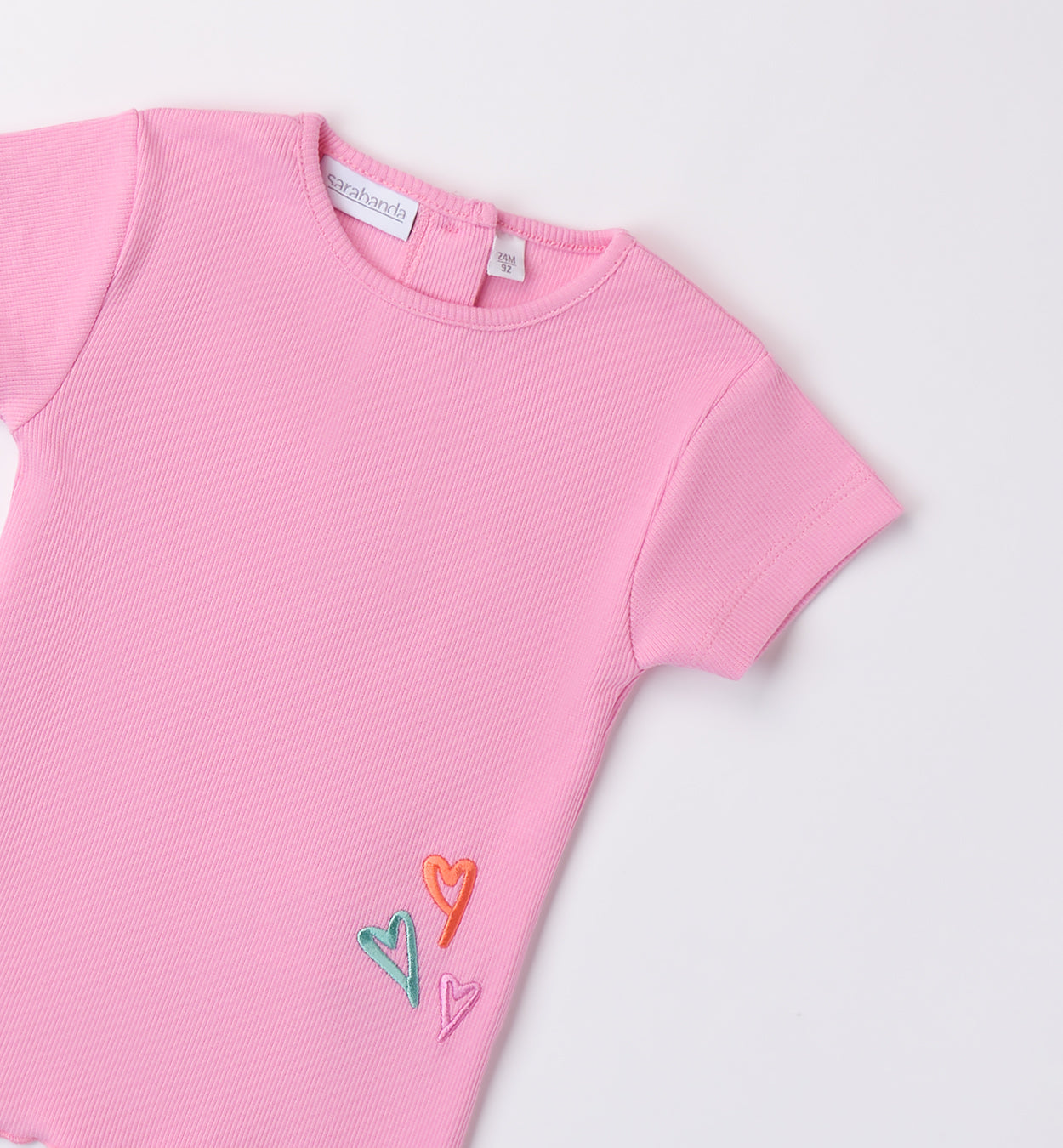 Sarabanda T-Shirt – Herzstickerei