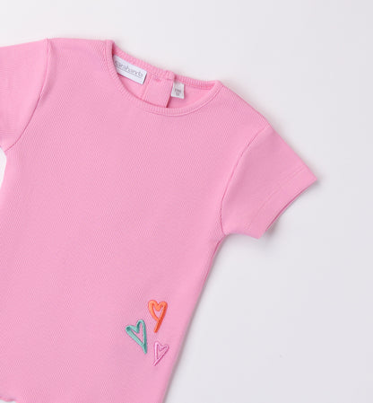 Sarabanda T-Shirt – Herzstickerei