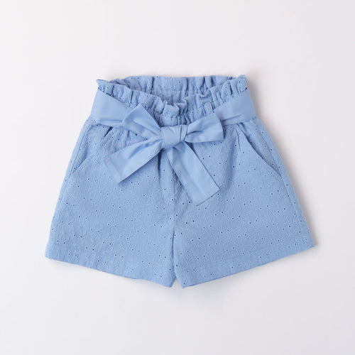 Sarabanda Shorts – Lochstickerei