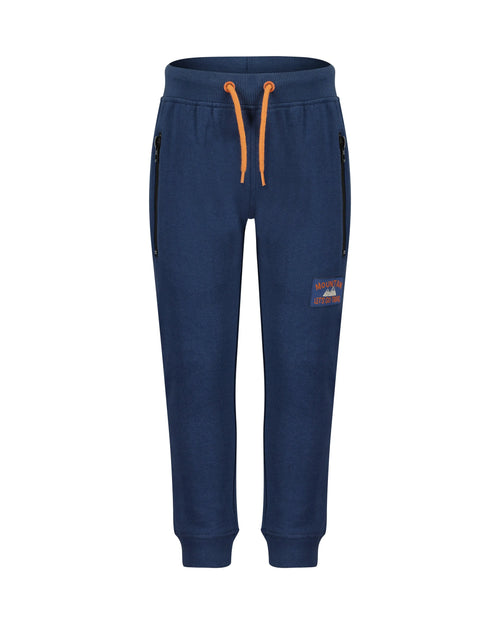 Blue Seven Jungen Jogginghose – Marineblau mit Aufdruck & Taschen