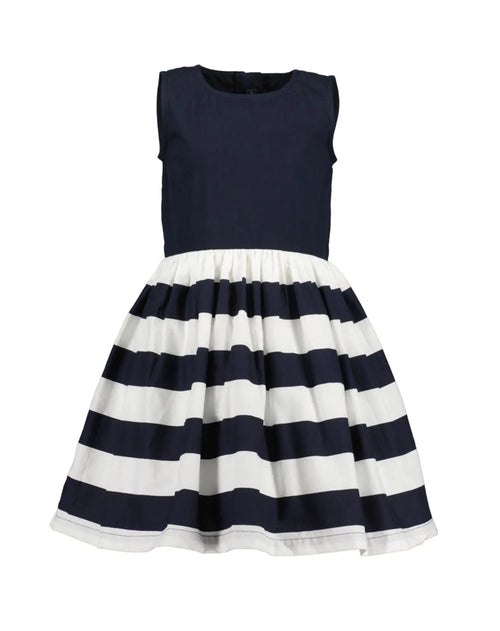 Blue Seven Kleid – Maritimer Look mit Streifen