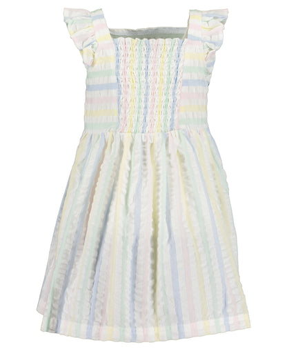 Blue Seven Kleid mit bunten Streifen - Kleid - Blue Seven