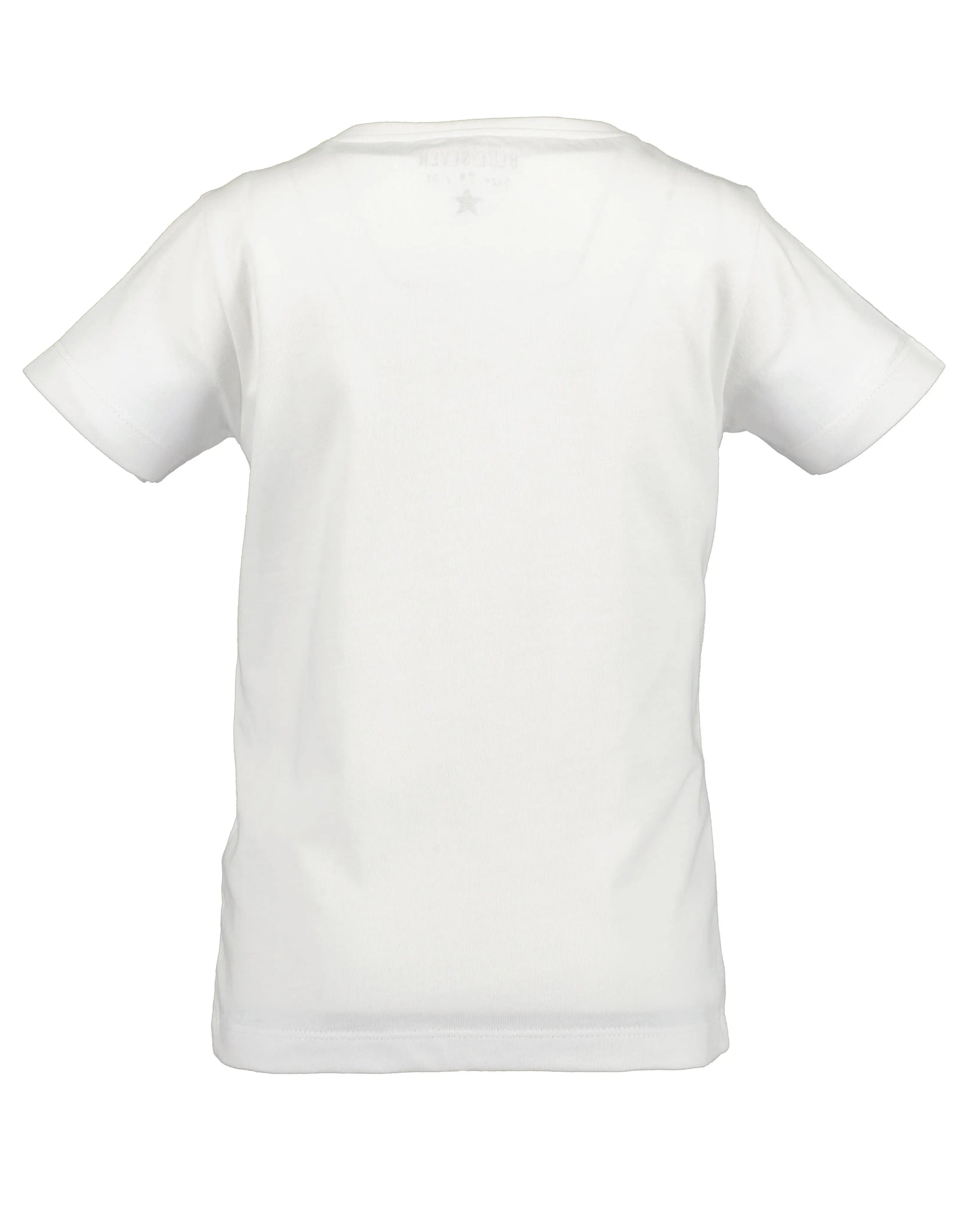 Blue Seven Mädchen T-Shirt mit Chiffon-Schmetterlingen und Regenbogen - T-Shirt - Blue Seven