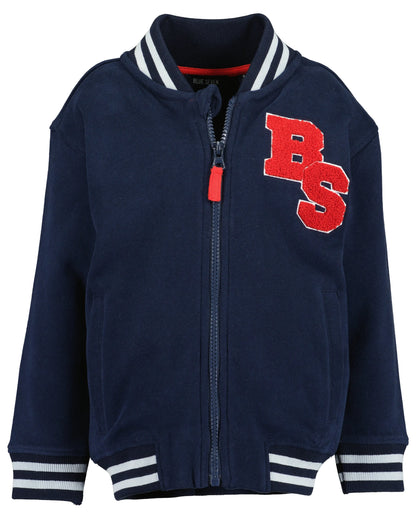 Blue Seven Sweatjacke im Collage-Look-Mokkini Kindermode