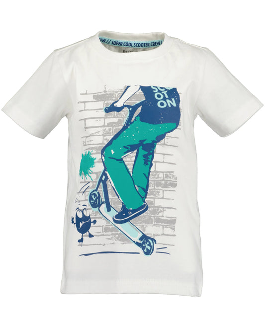 Blue Seven T-Shirt Roller-Print - T-Shirt - Blue Seven