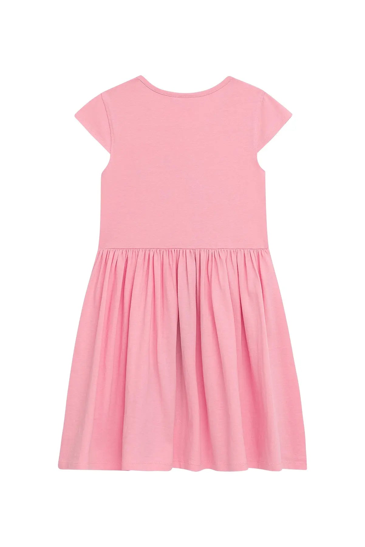 Danamade Kleid mit Einhorn und Regenbogen - Rosa Mokkini Kindermode Gesperrt