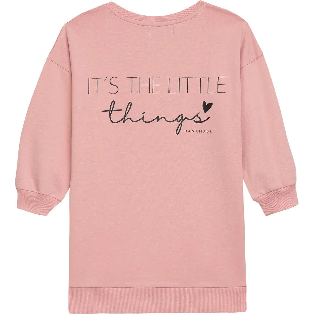 Danamade Sweatkleid - It’s the little things Print Mokkini Kindermode Sweatkleid
