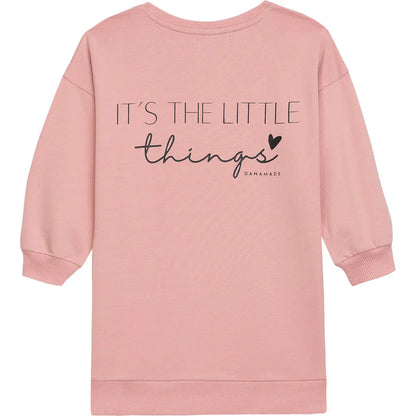 Danamade Sweatkleid - It’s the little things Print Mokkini Kindermode Sweatkleid