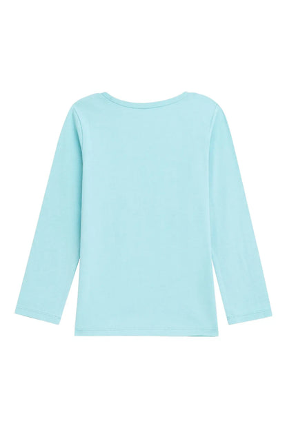 Danamade T-Shirt Langarm mit Rüschendetails - Langarmshirt - Danamade