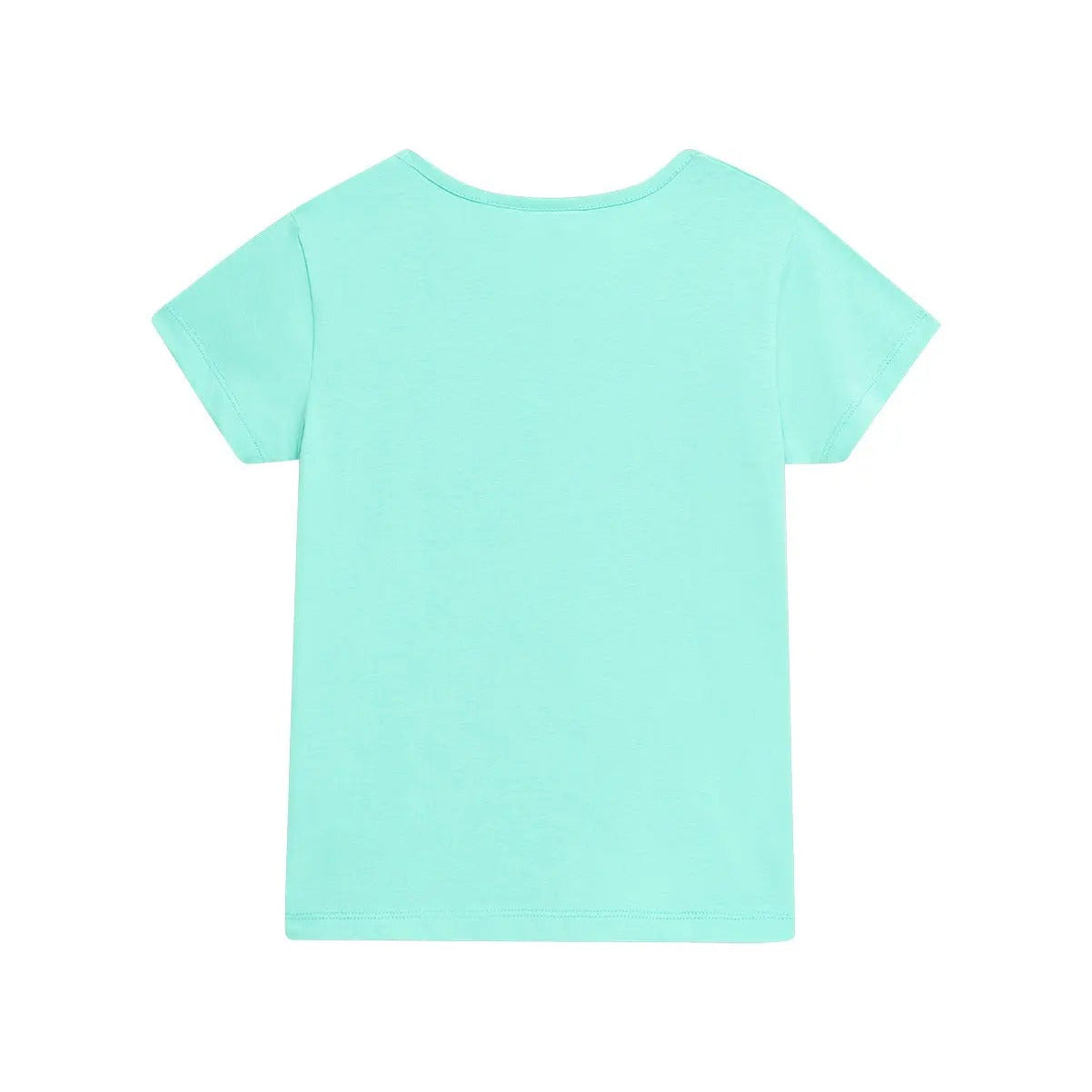 Danamade T-Shirt mit Regenbogenmotiv - Türkis Mokkini Kindermode Gesperrt