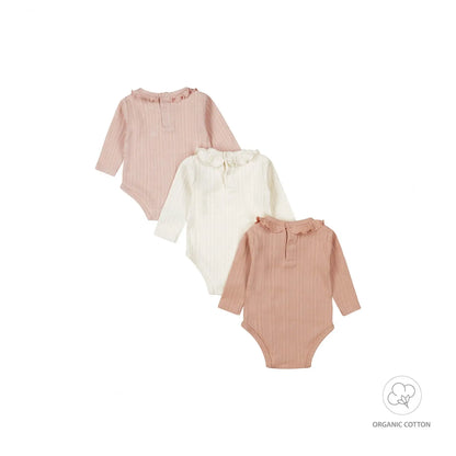 Dirkje Baby Body Pack mit Rüschenkragen - Body - Dirkje