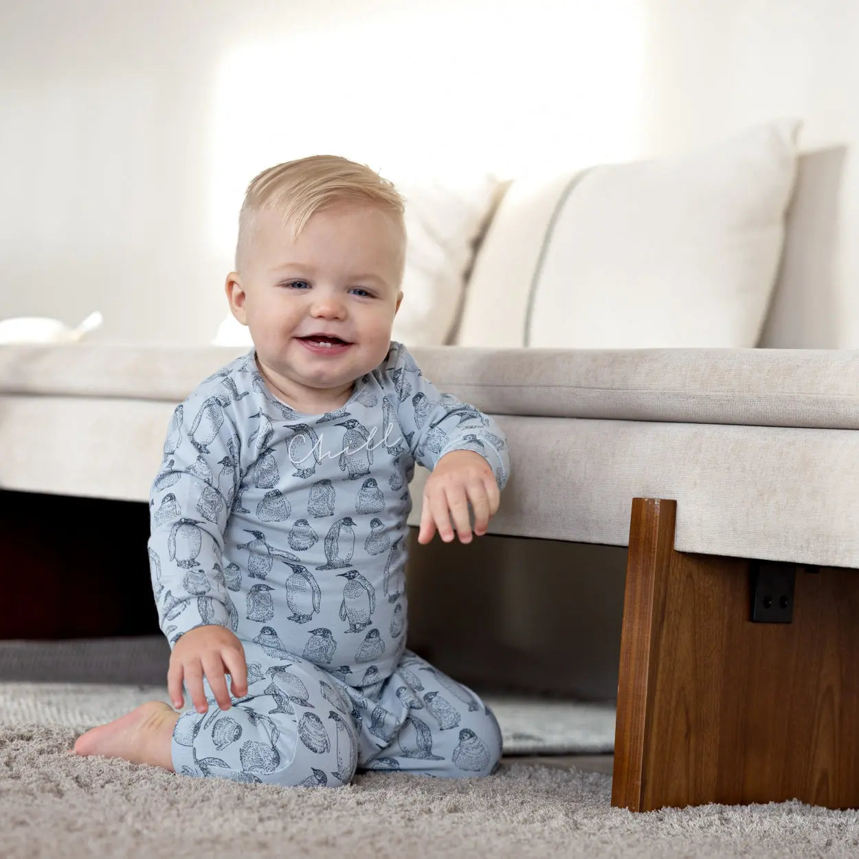 Dirkje Pyjama mit Pinguinmuster - Pyjama - Dirkje