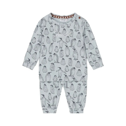 Dirkje Pyjama mit Pinguinmuster