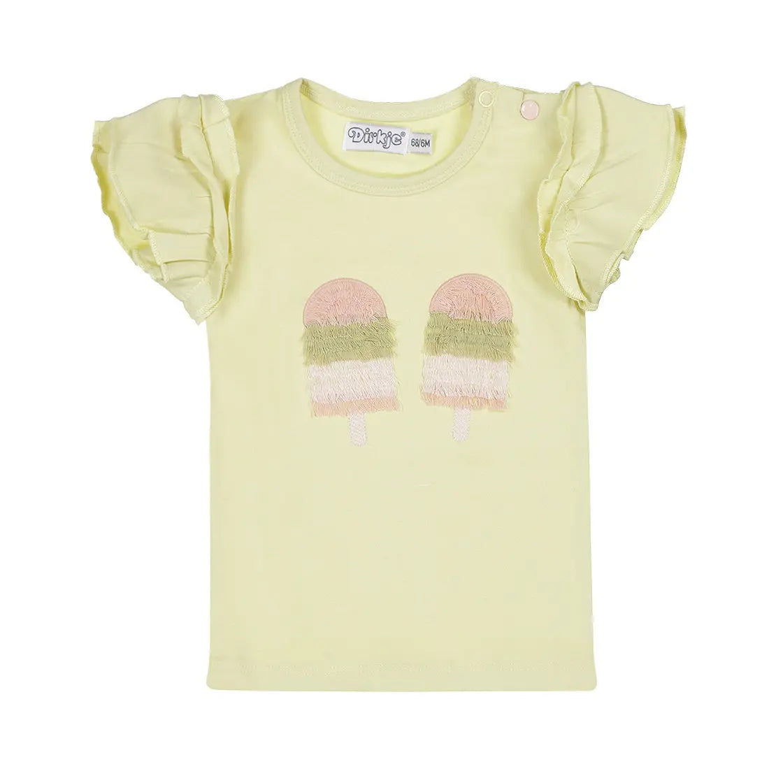 Dirkje T-Shirt mit  Eiscreme-Motiv Mokkini Kindermode T-Shirt