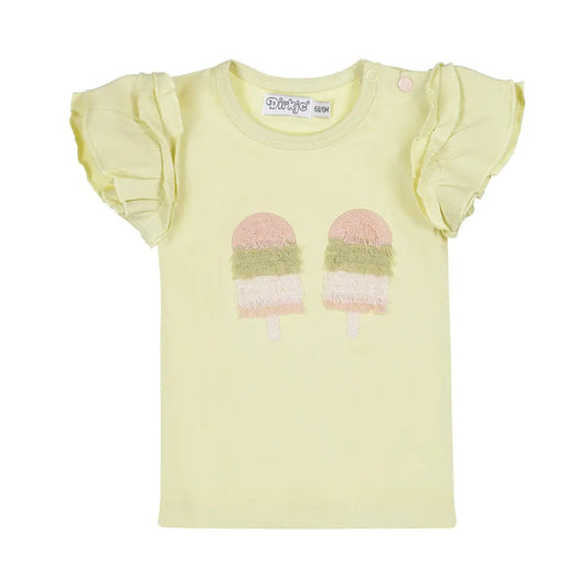 Dirkje T-Shirt mit  Eiscreme-Motiv Mokkini Kindermode T-Shirt