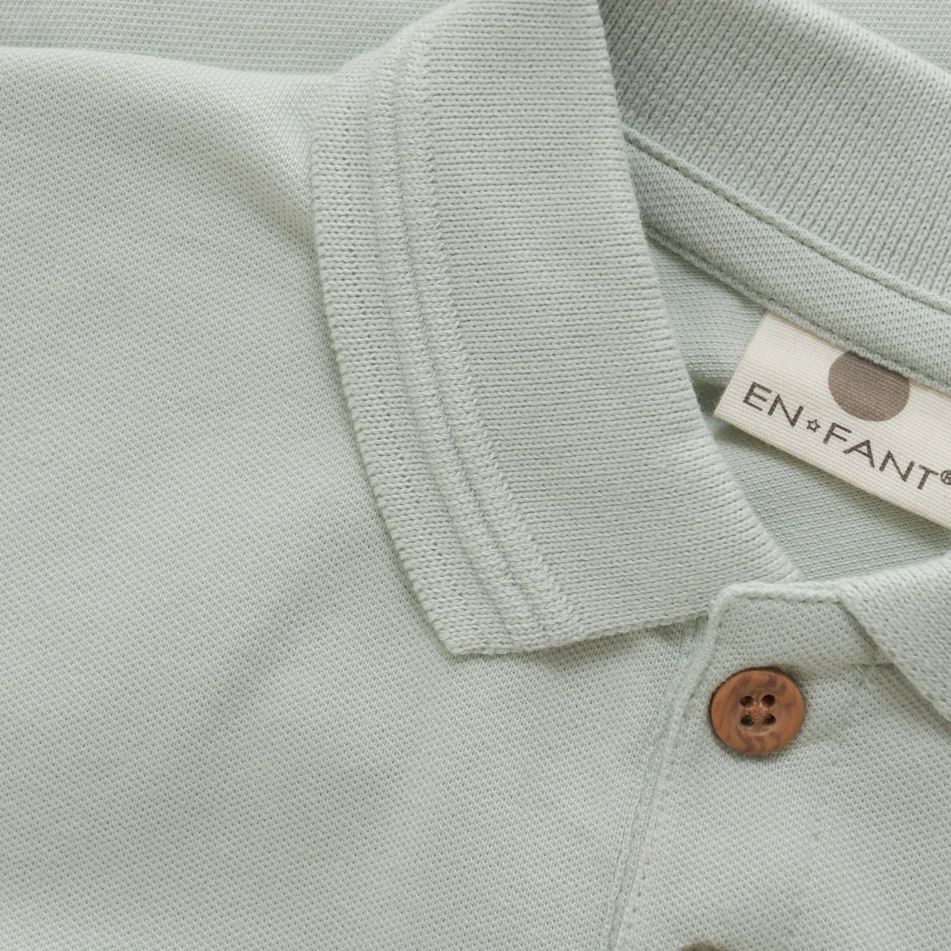 En Fant Poloshirt in Hellgrau Mokkini Kindermode Gesperrt