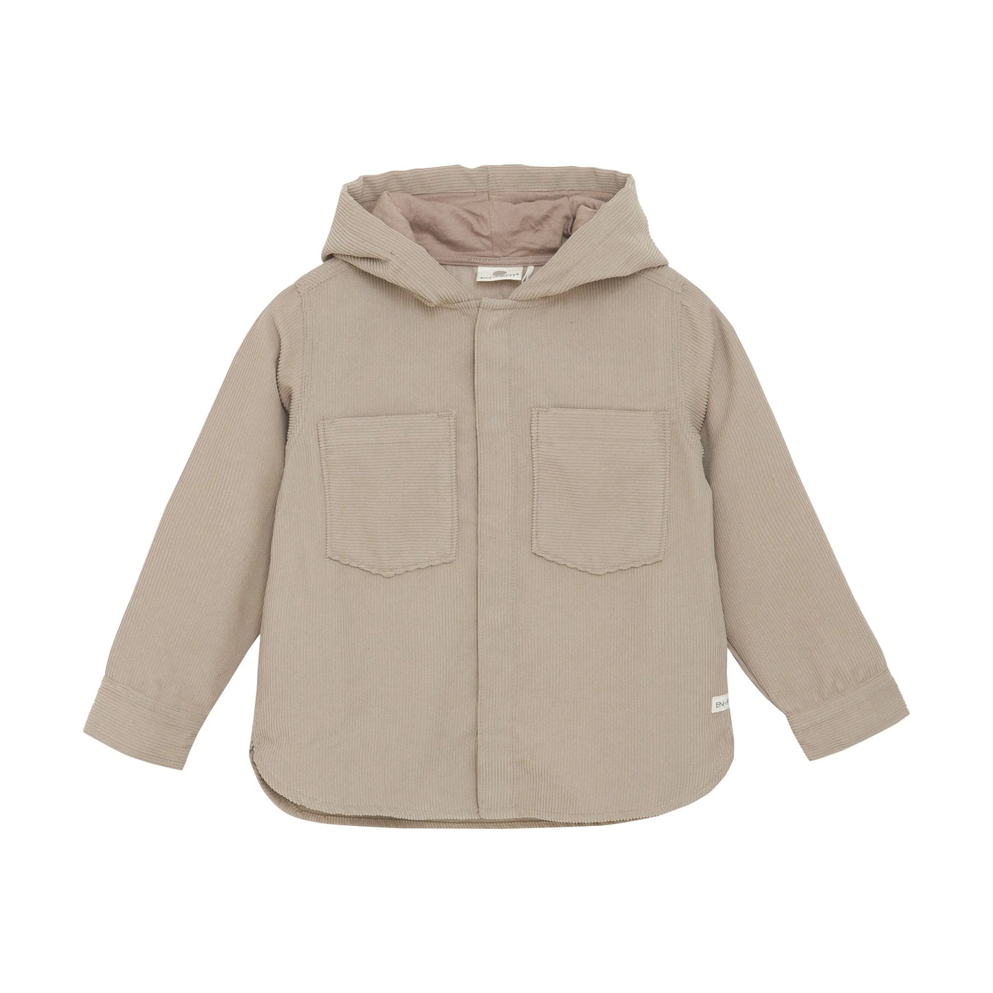 Enfant Jacke mit Kapuze in Beige Mokkini Kindermode Gesperrt