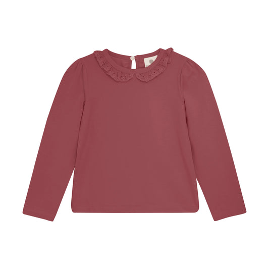 Enfant Langarmshirt mit Spitzenkragen Mokkini Kindermode Gesperrt