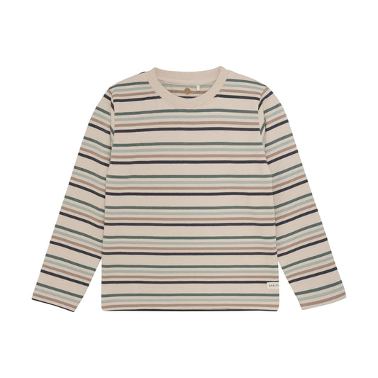 Enfant Langarmshirt mit Streifenmuster Mokkini Kindermode Gesperrt