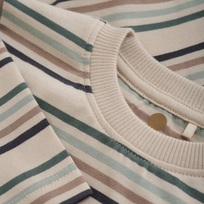 Enfant Langarmshirt mit Streifenmuster Mokkini Kindermode Gesperrt