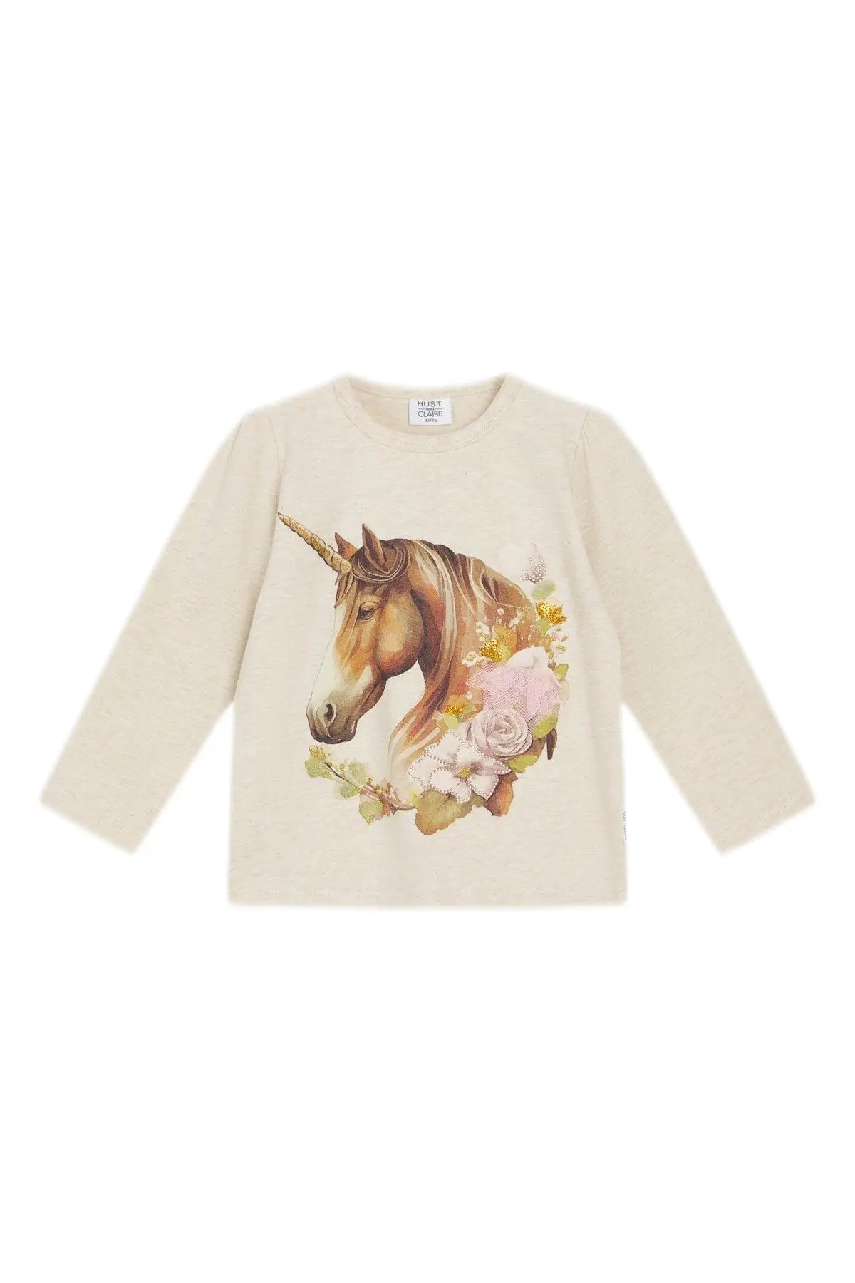 Hust & Claire Anie Langarm T-Shirt – Einhorn Motiv Mokkini Kindermode Langarmshirt