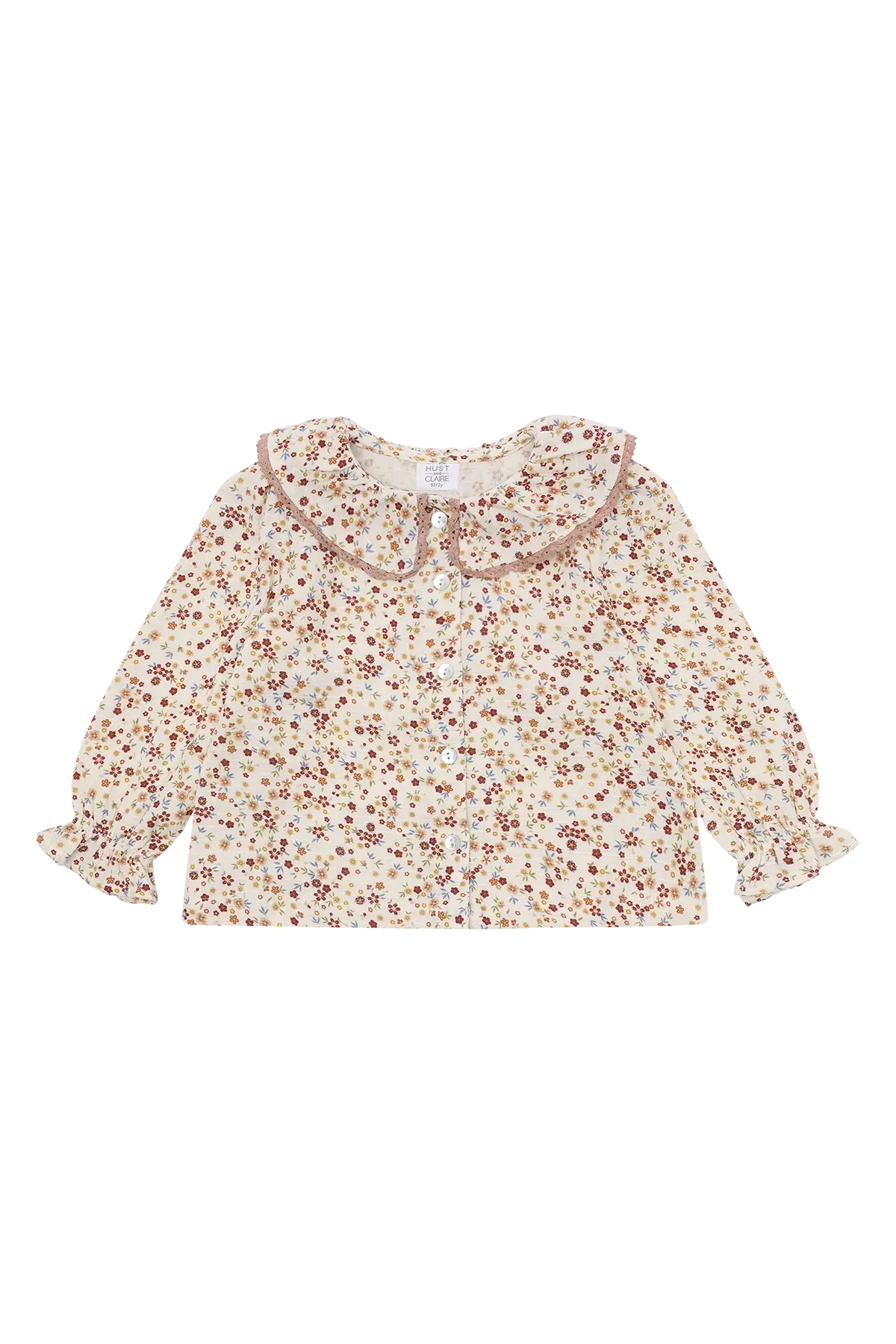 Hust & Claire Bluse - Roselyn - French Oak Mokkini Kindermode Hose