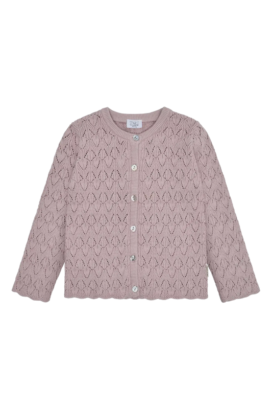 Hust & Claire Cardigan - Cilja - Adoberose Mokkini Kindermode Hose