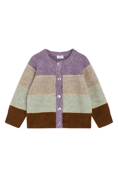 Hust & Claire - Charlotte - Cardigan mit Blockstreifen Mokkini Kindermode Cardigan