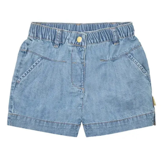 Hust & Claire Denim-Shorts mit Elastikbund und verstellbarer Taille Mokkini Kindermode Shorts