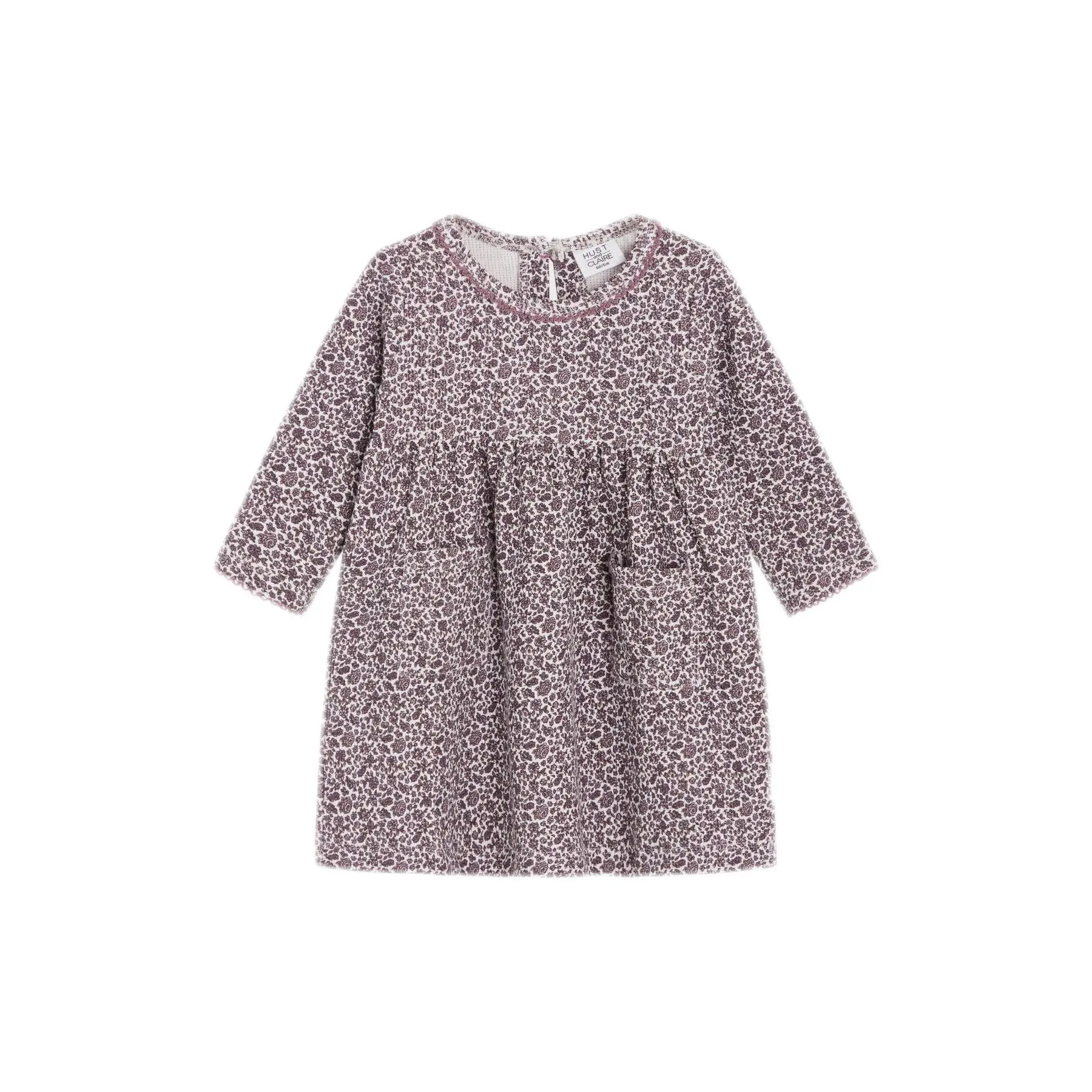 Hust & Claire - Dilay - Kleid mit Blümchen Alloverprint Mokkini Kindermode Kleid
