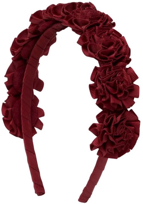 Hust & Claire Haarreif mit Blumenverzierung