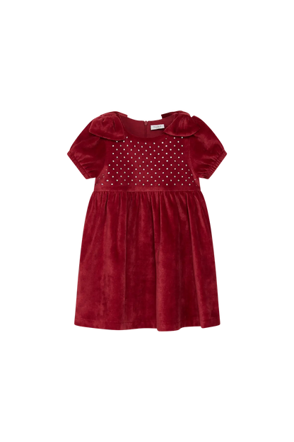 Hust & Claire Kleid mit Strassdetails Mokkini Kindermode Kleid
