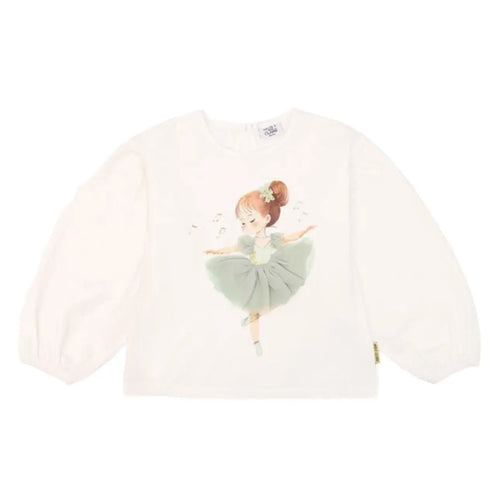 Hust & Claire Langarmshirt mit Ballerinamotiv