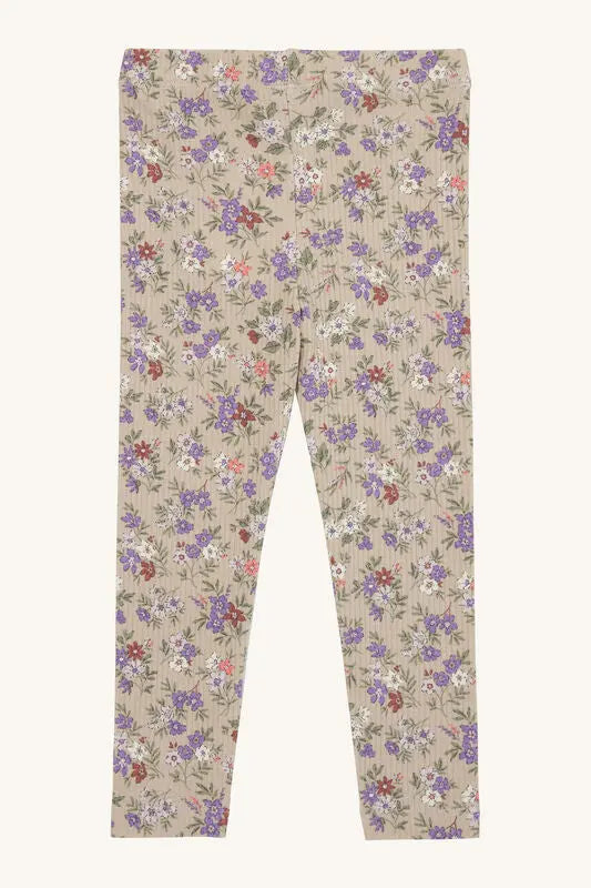 Hust & Claire Leggings aus Baumwolle mit Blumenprint Mokkini Kindermode HustSommer