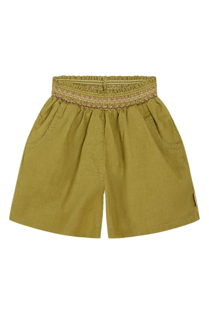 Hust & Claire Mädchen-Shorts aus Feincord Mokkini Kindermode Shorts