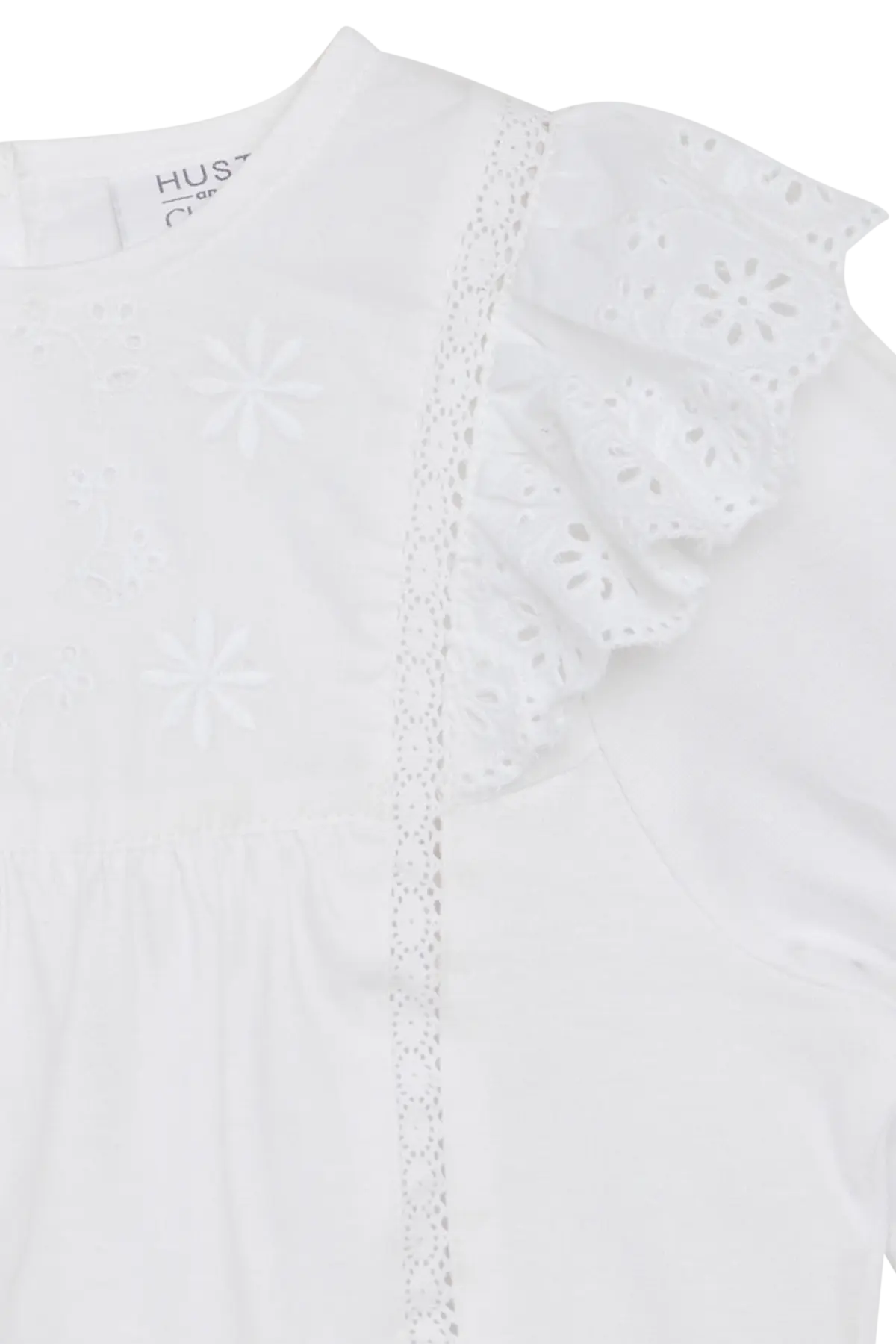 Hust & Claire Mädchen Tunika Amara mit Stickerei Mokkini Kindermode Tunika