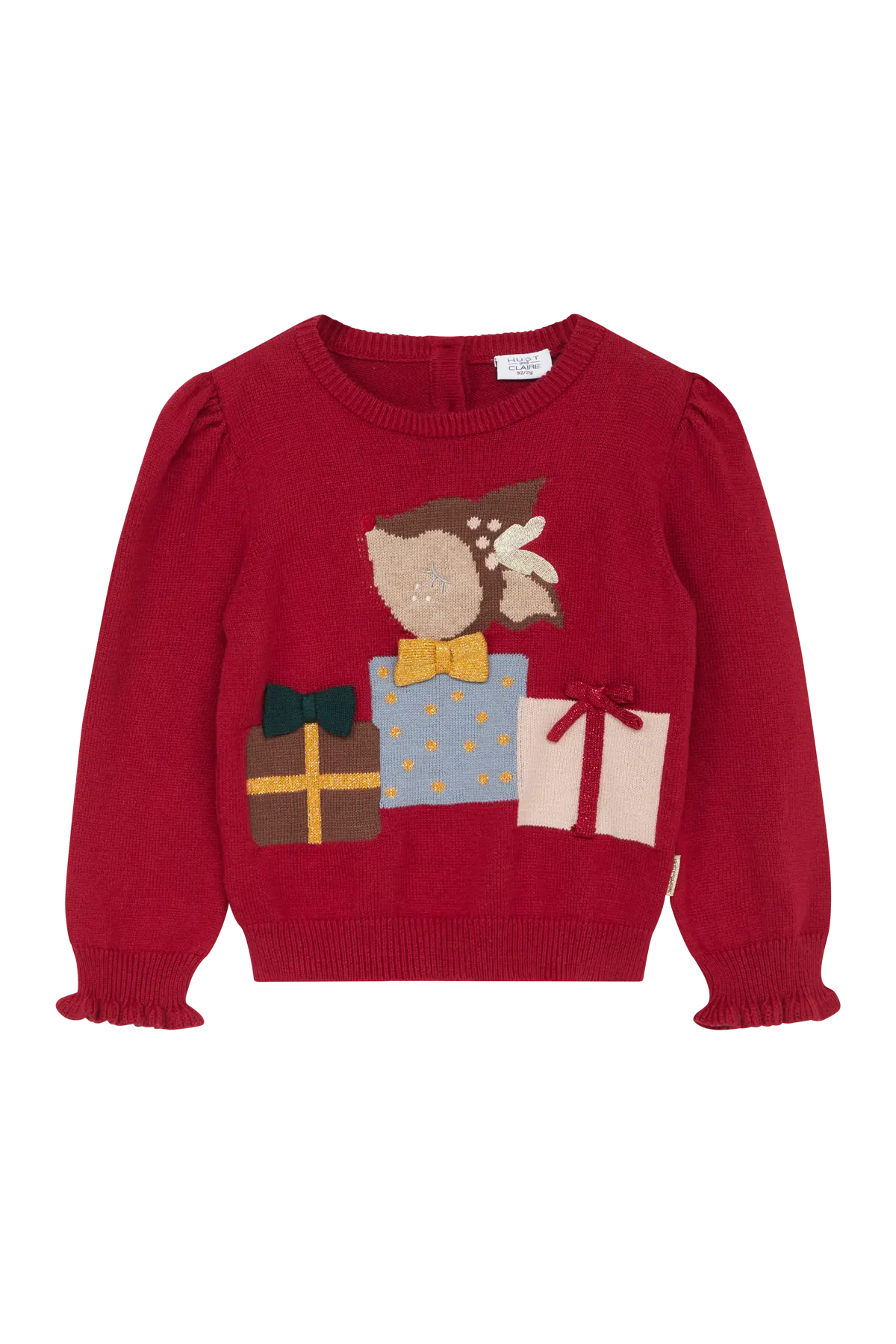 Hust & Claire Pullover - Bambi mit Geschenken Mokkini Kindermode Pullover