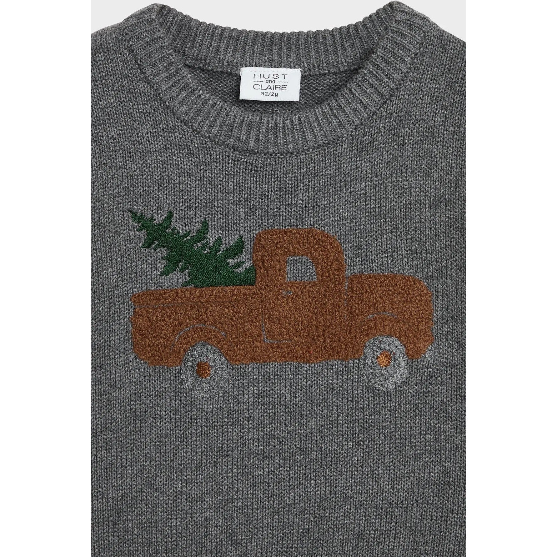 Hust & Claire Strick mit Lkw-Motiv – Princo - Pullover - Hust&Claire