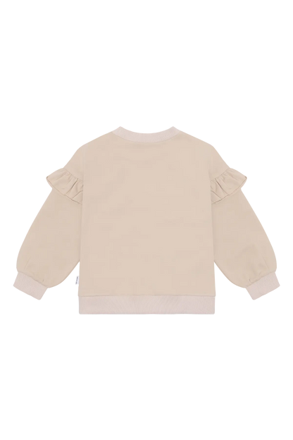 Hust & Claire Sweatshirt - Sicilia -French Oak Mokkini Kindermode Hose