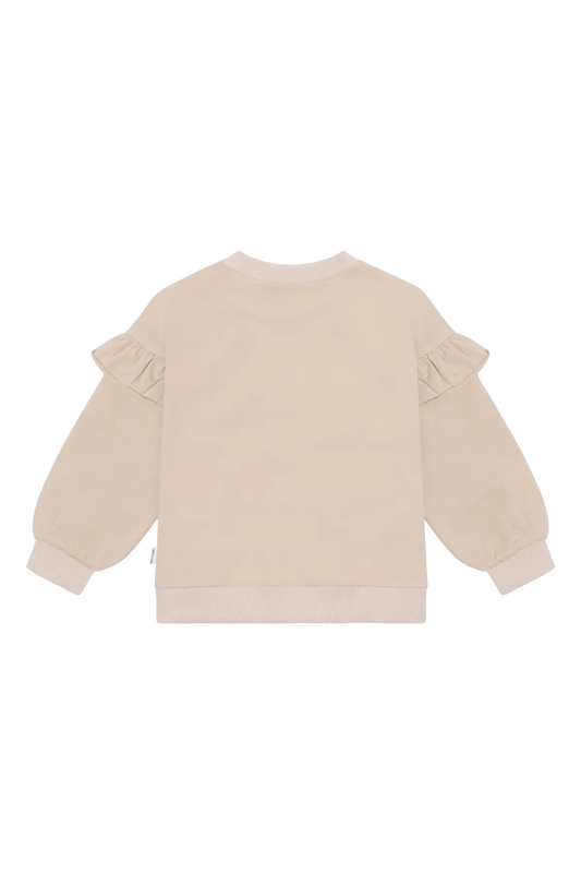 Hust & Claire Sweatshirt - Sicilia -French Oak Mokkini Kindermode Hose