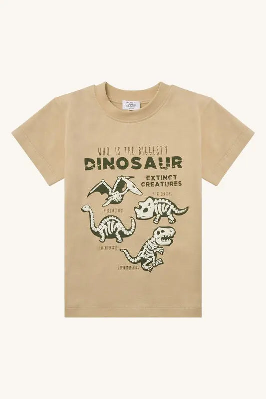 Hust & Claire T-Shirt aus Bio-Baumwolle mit Dinosaurier-Print Mokkini Kindermode HustSommer