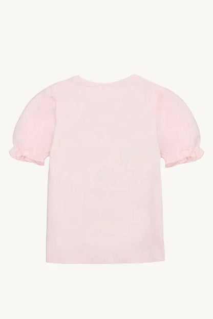 Hust & Claire T-Shirt aus Bio-Baumwolle mit Muschelmotiv (rosa) Mokkini Kindermode HustSommer