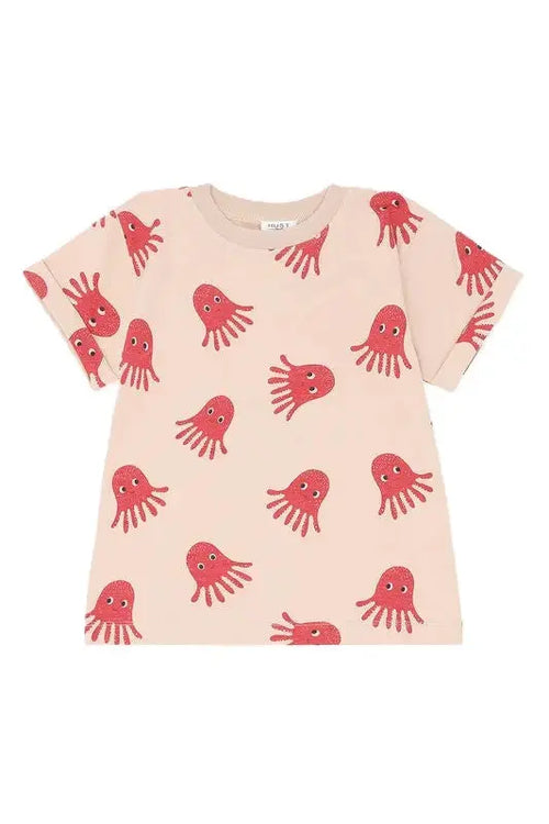 Hust & Claire T-Shirt aus Bio-Baumwolle mit Quallen-Print