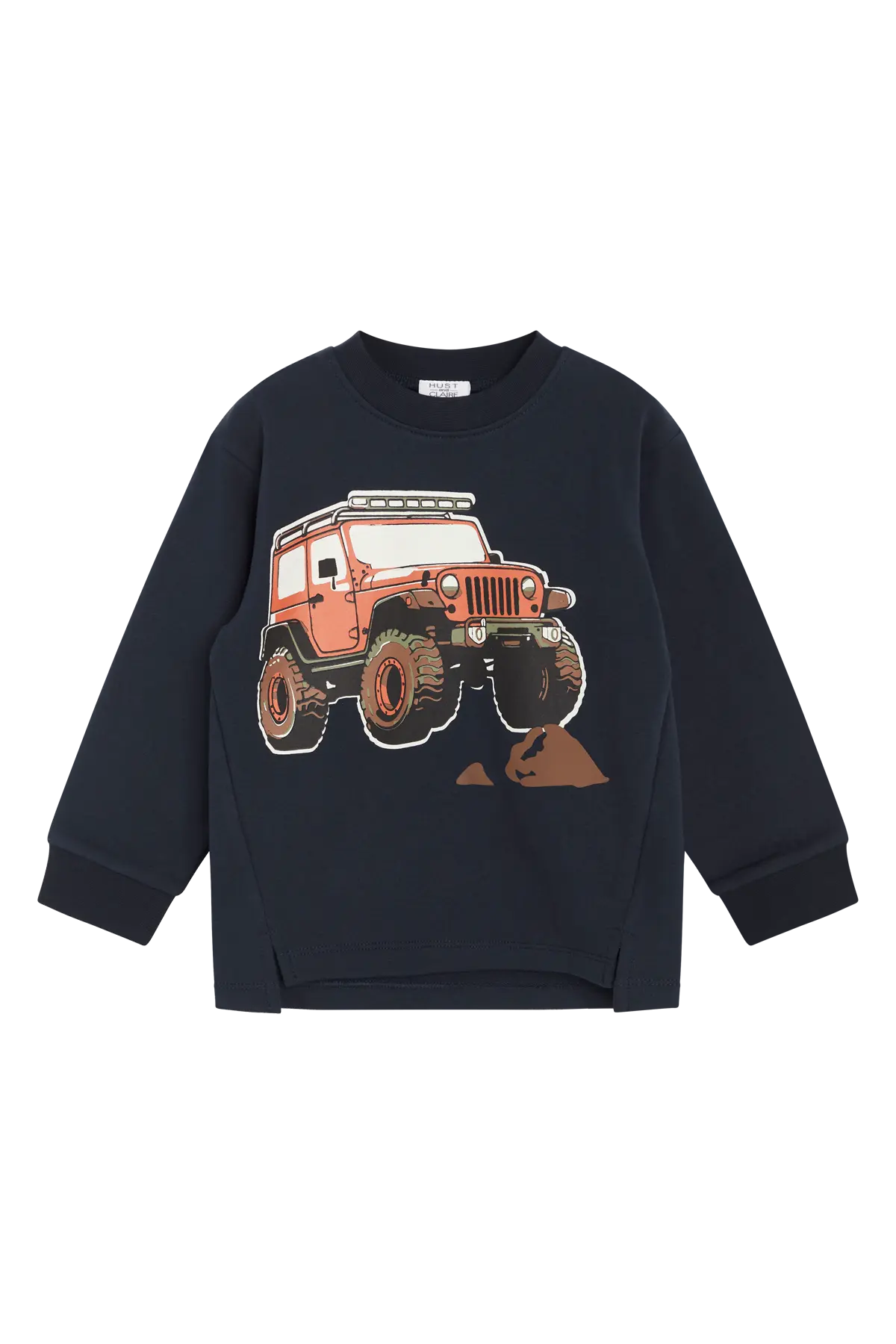 Hust & Claire „Sune“ Sweatshirt mit Jeep Mokkini Kindermode T-Shirt Langarm