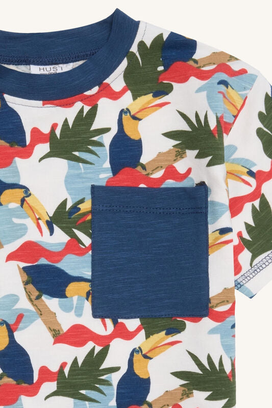 Hust & Claire T-Shirt mit Tukan-Print