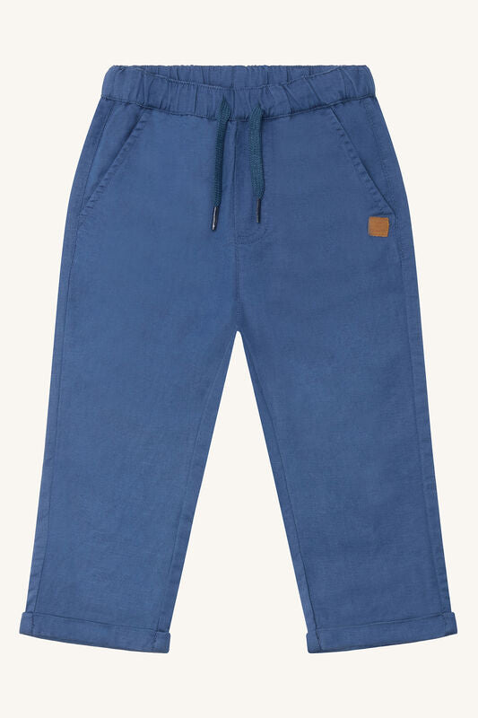 Hust & Claire Leinenhose - Thure - | blau