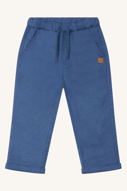 Hust & Claire Leinenhose - Thure - | blau